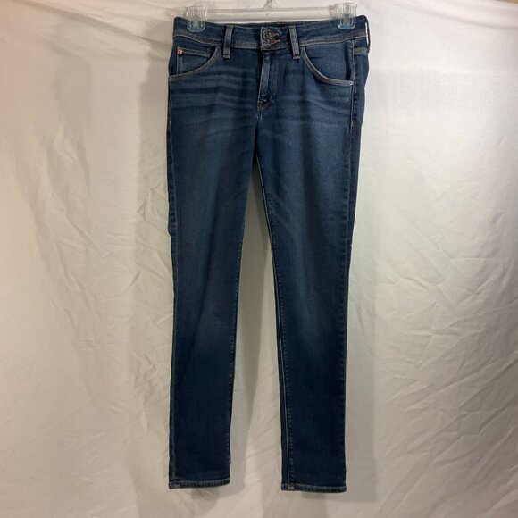 Hudson Collin Mid-Rise Skinny Blue Jean, Sz 28 - Picture 2 of 7